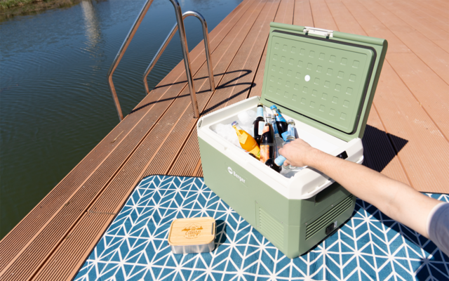 Produktbild Berger EPL Kompressor K&uuml;hlbox mit Tiefk&uuml;hlfunktion 12V 24V 230V 1