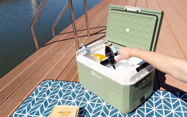 Produktbild Berger EPL Kompressor K&uuml;hlbox mit Tiefk&uuml;hlfunktion 12V 24V 230V 1
