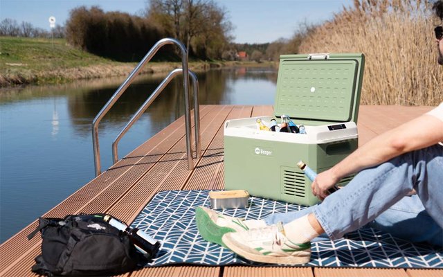 Produktbild Berger EPL Kompressor K&uuml;hlbox mit Tiefk&uuml;hlfunktion 12V 24V 230V 1