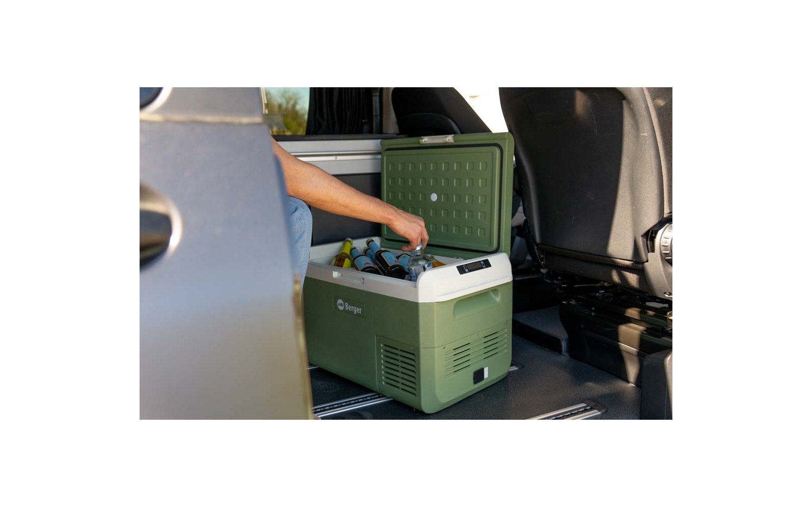 Produktbild Berger EPL Kompressor K&uuml;hlbox mit Tiefk&uuml;hlfunktion 12V 24V 230V 1