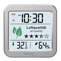 Technoline Luftgüte-Monitor zur Überwachung der Raumluftqualität