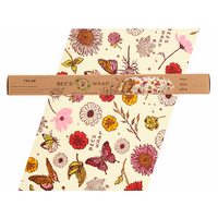 Tissu de cire d&rsquo;abeille v&eacute;g&eacute;tale Vegan Meadow Magic XXL Roll Bees Wrap