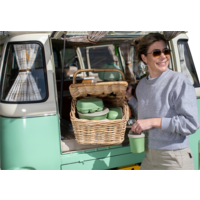 Koziol Eggs to go mini Eierbox f&uuml;r 6 Eier leaf green