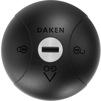 Daken Locks Saturn GO autoslot, set van 2, zwart