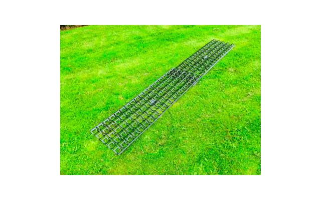 Milenco grip mat with grid profile 106 x 33 cm
