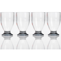 Flamefield Saftgläser 4er Set 170 ml Smokey Grey