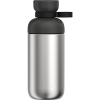 Mepal Vita Edelstahl Trinkflasche aus recyceltem Edelstahl und auslaufsicher 500 ml nordic black