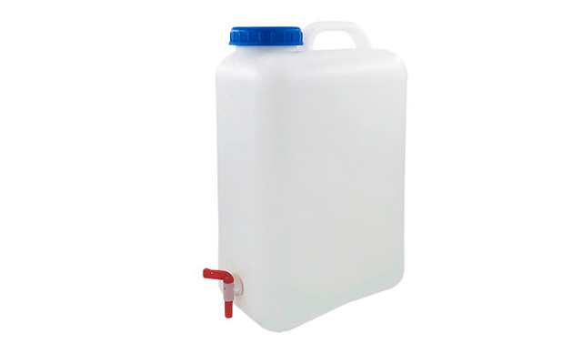Bidon D'eau 10L Avec Robinet Et Entonnoir Caché - Réservoir De Camping, Maison, Voiture Et Jardin