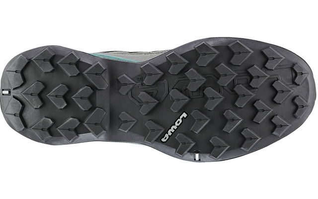 Unterseite eines Sportschuhs mit Profilsohle