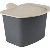 Koziol Poubelle Bibo Bio nature ash grey