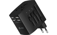 XLayer Internationaler Reisestecker weltweit schwarz