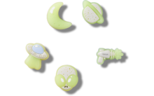 727809 - Crocs Jibbits Glow In The Dark Space 5er Pack