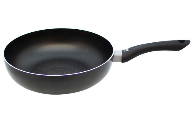 Elo Smart Life wok pan aluminum 28 cm black