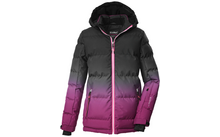 Killtec KSW 330 Mädchenjacke in Daunenoptik mit Kapuze und Schneefang