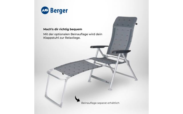 Image du produit Fauteuil pliant Berger Luxus 1