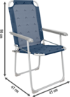 Berger Classic Klappstuhl blau