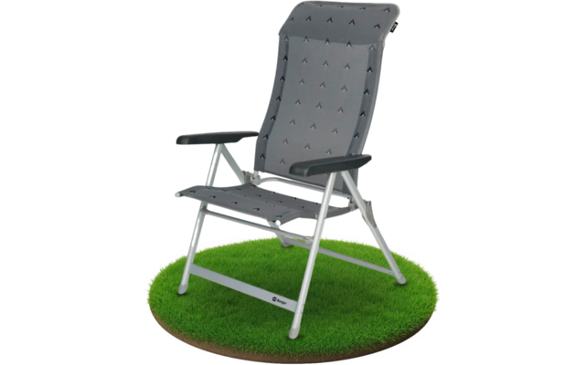 Berger Klappsessel Luxus XL grau