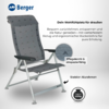 Kleines Produktbild Berger Klappsessel Luxus XL  1