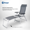 Kleines Produktbild Berger Klappsessel Luxus XL  1