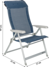Berger Klappsessel Luxus XL blau