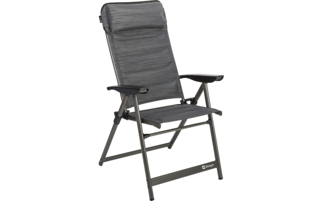 Fauteuil pliable Berger Slimline anthracite