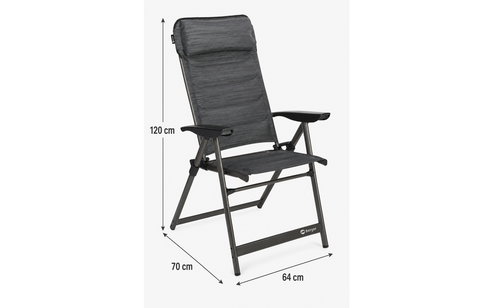 Immagine del prodotto Sedia pieghevole Berger Slimline 1