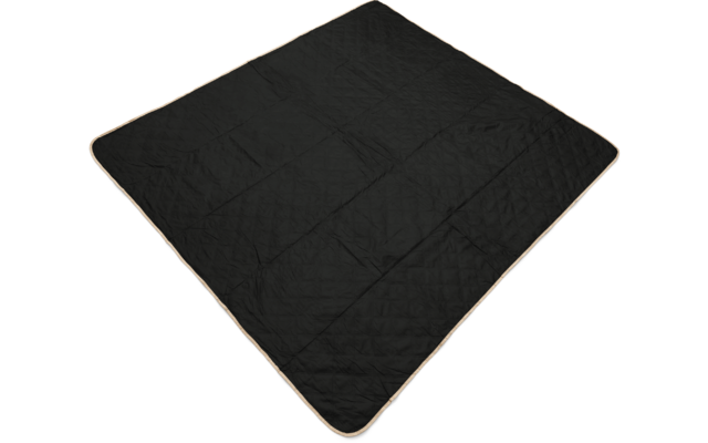 Schwarze quadratische Decke