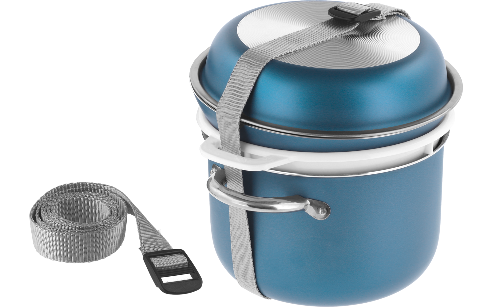 Image du produit Berger Stone Blau-Matt Set de casseroles 8 pcs. 1