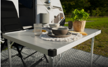 Berger Fiora uitschuifbare campingtafel 96/127 x 70 cm