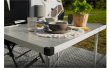 Berger Fiora uitschuifbare campingtafel 96/127 x 70 cm