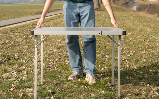 Product image Extendable Camping Table Aluminium (96/127 x 70 cm) Berger Fiora 1