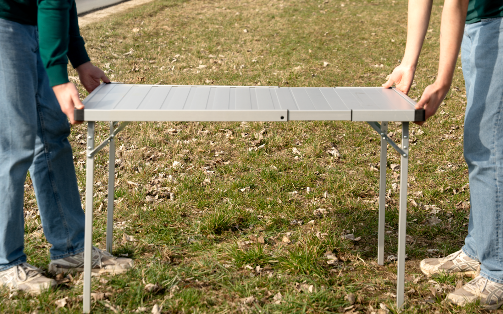 Product image Extendable Camping Table Aluminium (96/127 x 70 cm) Berger Fiora 1