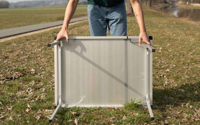 Product image Extendable Camping Table Aluminium (96/127 x 70 cm) Berger Fiora 1