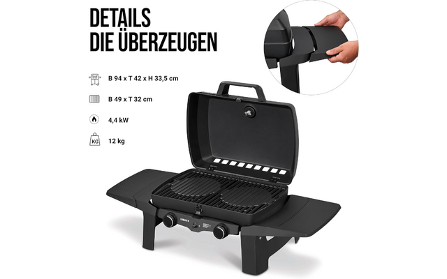 Produktbild Enders Urban II Gasgrill 50 mbar 1