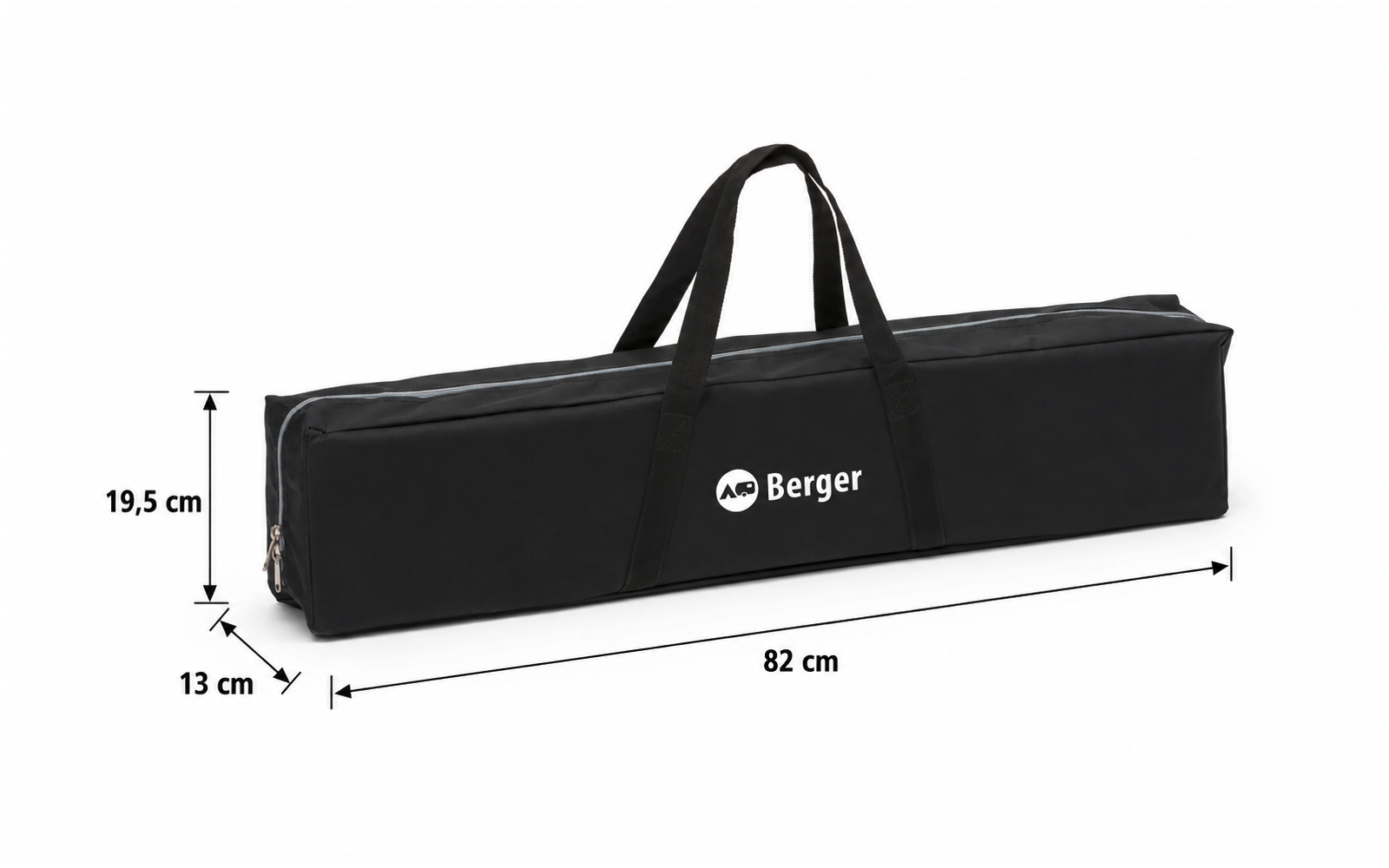 Produktbild Berger Carry Falttisch 80 x 60 cm  1
