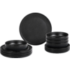 Kleines Produktbild Brunner Midday Geschirrset Melamin Mineral 12-teilig Porzellan-Touch Antirutsch BPA-frei 1