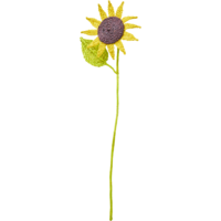 Rice Raffia Blume Sun Flower Gelb