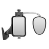 Repusel Alufor caravan mirror, 1 pair arm short, glass convex