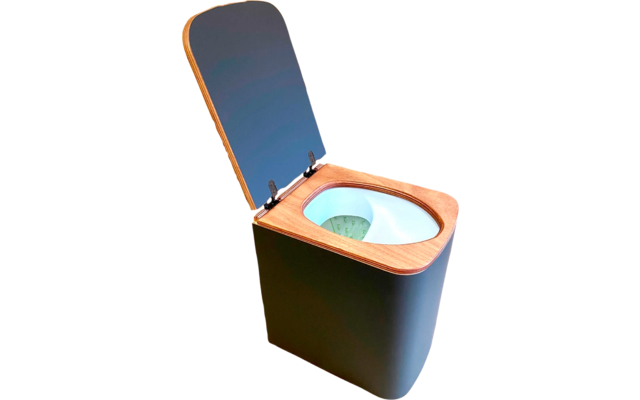 BoKlo Emmy Droog Separatie Toilet L antraciet 10,8 liter 45 cm