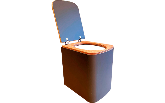 BoKlo Emmy Toilette sèche à séparation L anthracite 10,8 litres 45 cm