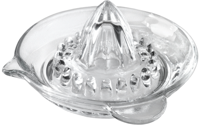 Glas-Zitruspresse mit kippsicherem Stand