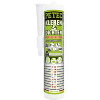 Petec lijm voor verlijmen en afdichten transparant 290 ml
