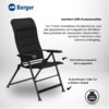 Kleines Produktbild Berger Tesino Klappstuhl (verschiedene Modelle) 1