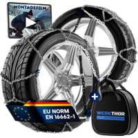 Werkthor Schneeketten Metall f&uuml;r Schnee und Eis WT-SC100