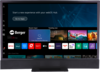 Berger Acoustiq HD Smart Fernseher 22 Zoll mit integrierter Soundbar, Triple-Tuner und 12 / 230 V 
