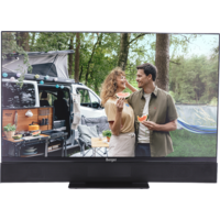 Berger Acoustiq HD Smart TV 22 pouces avec barre de son int&eacute;gr&eacute;e, triple tuner et 12 / 230 V