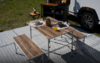 Berger Livenza Campingtisch Größe 2 Hell 100 x 68 cm