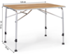 Berger Livenza Campingtisch Gr&ouml;&szlig;e 3 Hell 120 x 70 cm