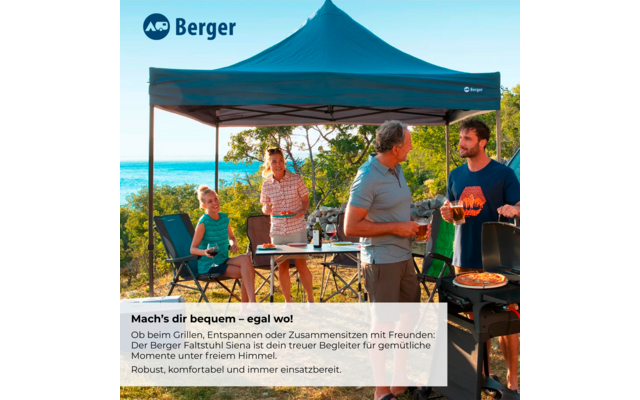 Immagine del prodotto Sedia richiudibile Berger Siena 1