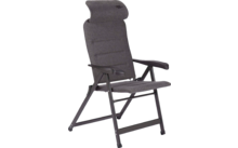 Fauteuil pliable en aluminium Crespo Compac Natur-Elegant